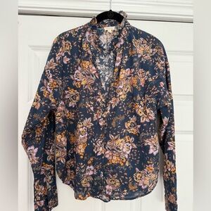 Pilcro Floral Print Women's Top